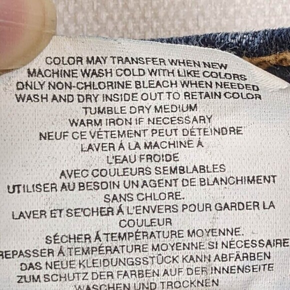 Gap Maternity Denim Jeans Low Rise Bootcut Elastic Waistband in Back Size 4 - Picture 10 of 10